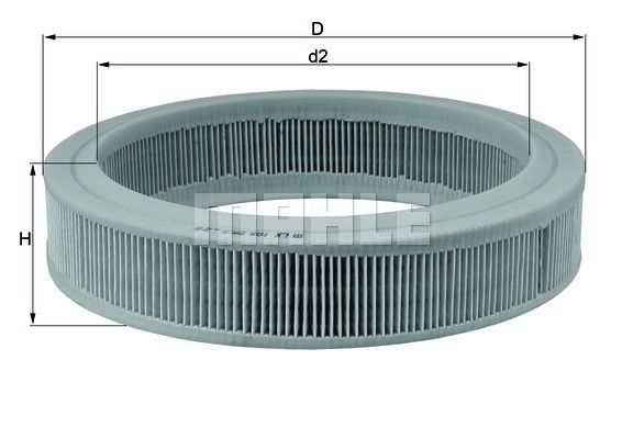 WILMINK GROUP Gaisa filtrs WG1215820